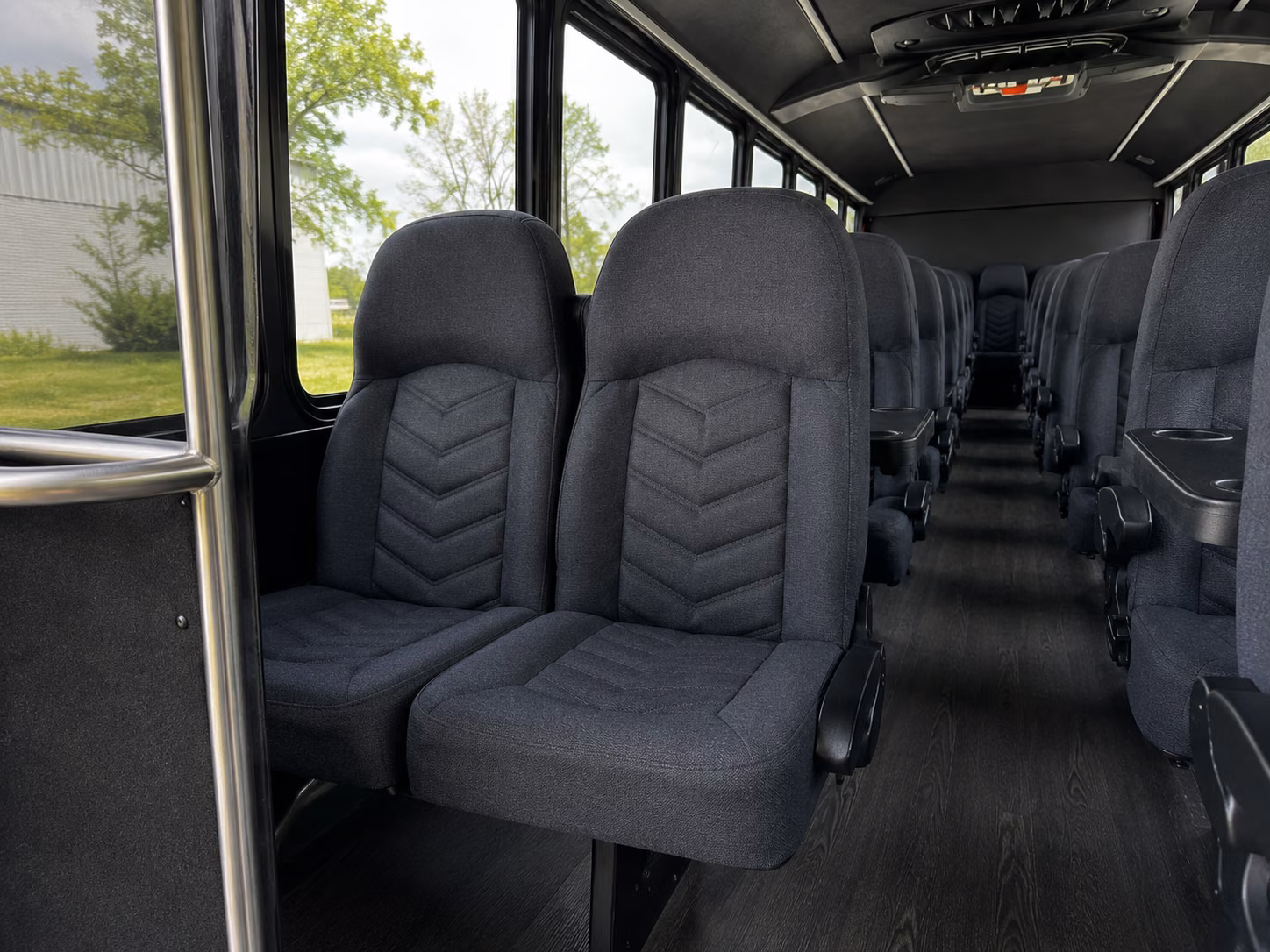 fort smith 20 passenger minibus interior