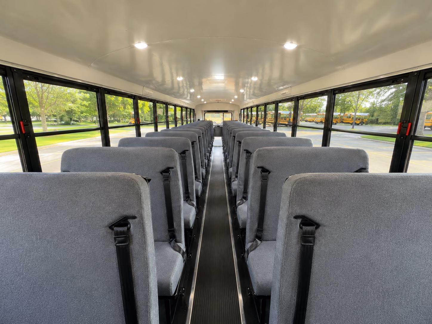 fort smith school bus inside