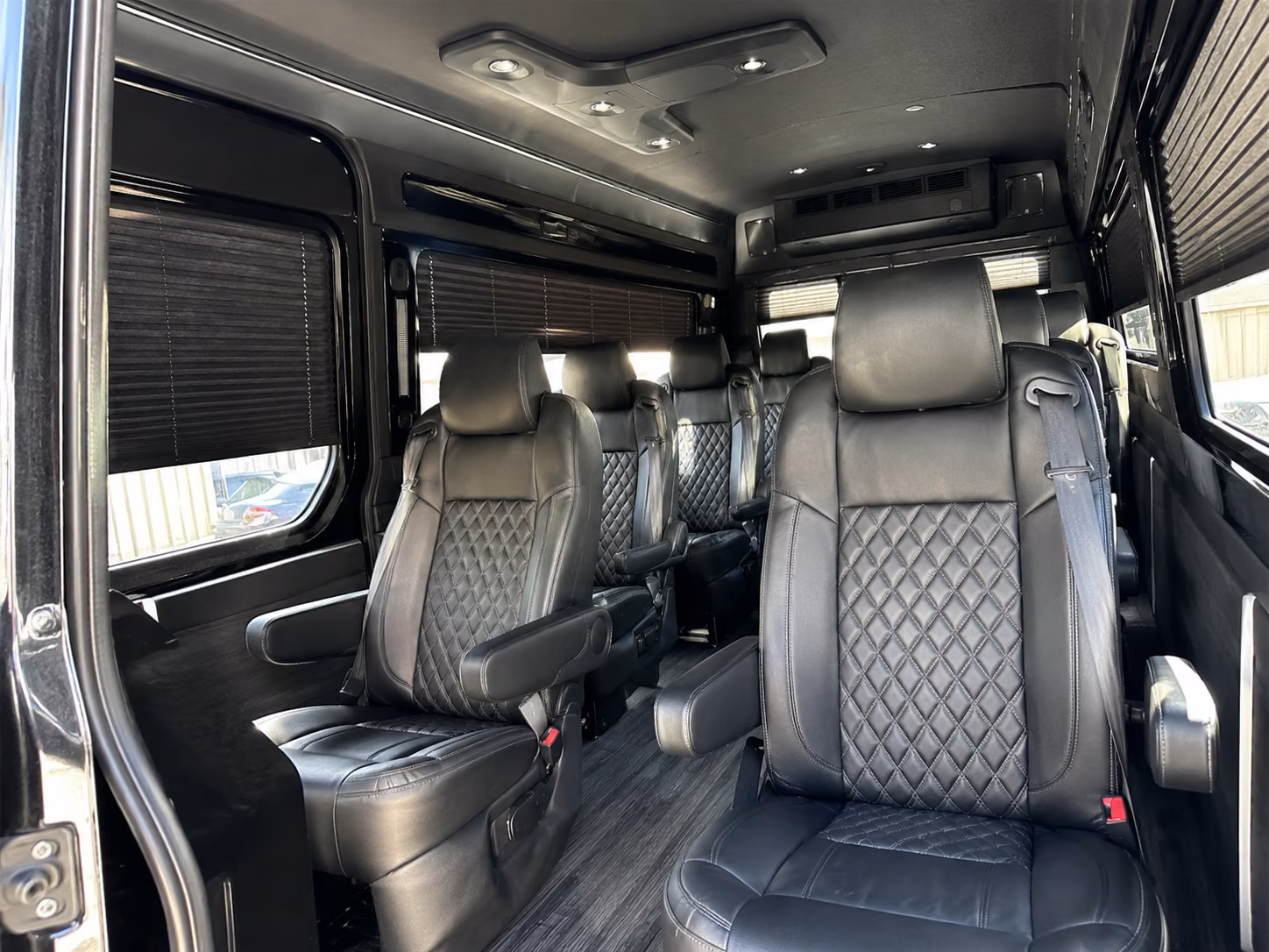 fort smith sprinter van with driver interior