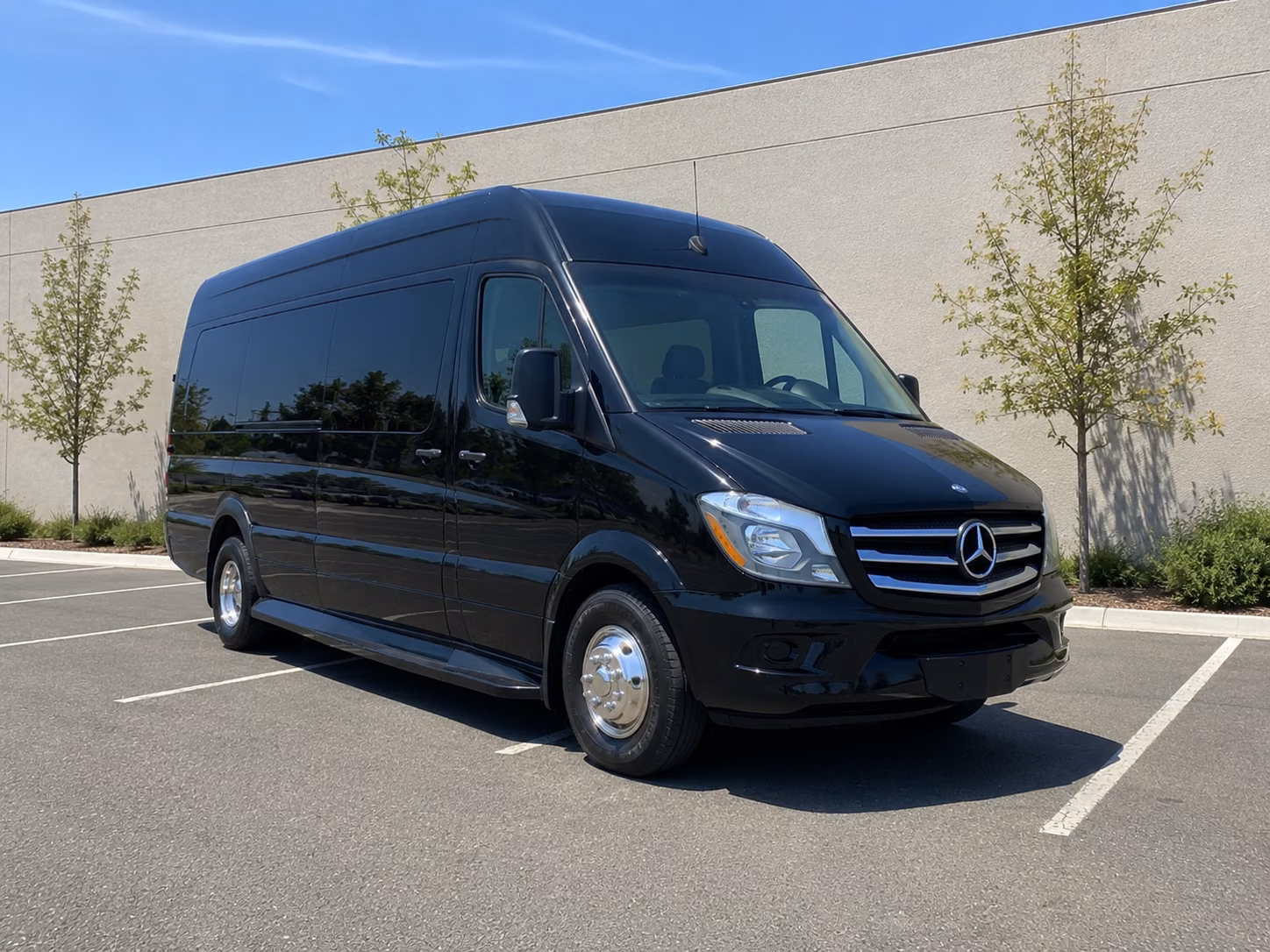 fort smith sprinter van with driver