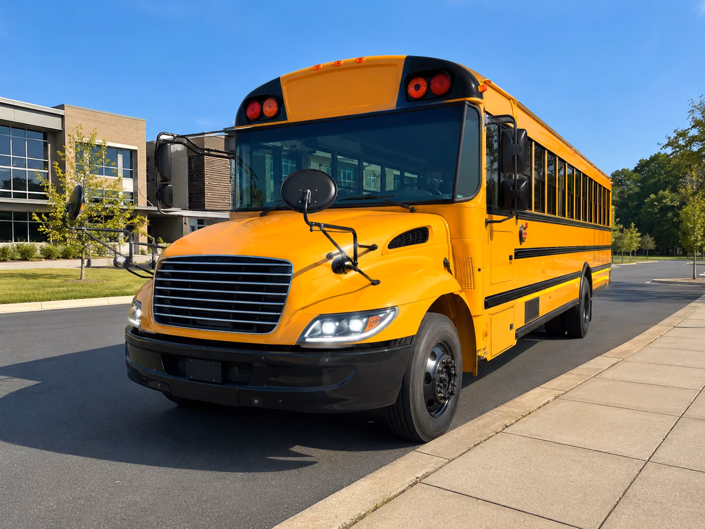 school buses for fort smith nature and outdoor education trips